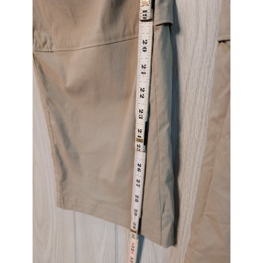 NEW Columbia Jambe Droite Hiking Pants Tan Khaki Women's Sz 24 W Omni Shield - Picture 8 of 11